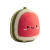 Watermelon Plush Vinyl Car Decal Sticker – Waterproof & UV-Resistant 8"