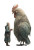 Gandalf And Rooster Vinyl Car Decal Sticker – Waterproof & UV-Resistant 8"