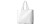 White Rubber Bag Vinyl Car Decal Sticker – Waterproof & UV-Resistant 8"