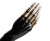 Luxury Prosthetic Hand Vinyl Car Decal Sticker – Waterproof & UV-Resistant 8"
