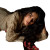 Poetic South Asian Woman Vinyl Car Decal Sticker – Waterproof & UV-Resistant 8"