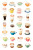 Colorful Latte Art Vinyl Car Decal Sticker – Waterproof & UV-Resistant 8"