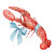 Red Lobster Drawing Vinyl Car Decal Sticker – Waterproof & UV-Resistant 8"