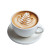 Latte Art Cup V2 Vinyl Car Decal Sticker – Waterproof & UV-Resistant 8"