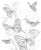 Butterflies And Tulips Vinyl Car Decal Sticker – Waterproof & UV-Resistant 8"