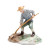 Peasant Farmer Figurine Vinyl Car Decal Sticker – Waterproof & UV-Resistant 8"