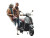 Vespa In Rome Vinyl Car Decal Sticker – Waterproof & UV-Resistant 8"