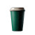 Green Coffee Cup Vinyl Car Decal Sticker – Waterproof & UV-Resistant 8"