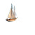 Sailing Boat V3 Vinyl Car Decal Sticker – Waterproof & UV-Resistant 8"