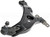 Fits 2004-2010 Toyota Sienna Dorman Control Arm 524-154 OE Solutions; OE Replacement; Non-Adjustable; With Control Arm and Ball Joint Assembly