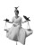 Frida Kahlo Justice Vinyl Car Decal Sticker – Waterproof & UV-Resistant 8"