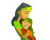 Wonderwoman And Child Vinyl Car Decal Sticker – Waterproof & UV-Resistant 8"