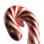 Magical Candy Cane Vinyl Car Decal Sticker – Waterproof & UV-Resistant 8"