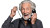 Happy Elderly Caller Vinyl Car Decal Sticker – Waterproof & UV-Resistant 8"