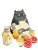 Reading Cat V2 Vinyl Car Decal Sticker – Waterproof & UV-Resistant 8"