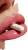 Glossy Lips Pill Vinyl Car Decal Sticker – Waterproof & UV-Resistant 8"