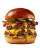 Gourmet Cheeseburger V2 Vinyl Car Decal Sticker – Waterproof & UV-Resistant 8"