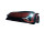 Speeding Supercar Vinyl Car Decal Sticker – Waterproof & UV-Resistant 8"