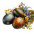 Easter Decoration V2 Vinyl Car Decal Sticker – Waterproof & UV-Resistant 8"