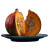 Halved Pumpkin Vinyl Car Decal Sticker – Waterproof & UV-Resistant 8"