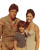 Vintage Family Portrait Vinyl Car Decal Sticker – Waterproof & UV-Resistant 8"