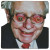 Wide-Eyed Buffett Gimp Vinyl Car Decal Sticker – Waterproof & UV-Resistant 8"