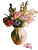 Flowers In Vase V2 Vinyl Car Decal Sticker – Waterproof & UV-Resistant 8"