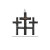 Stylized Crosses Logo Vinyl Car Decal Sticker – Waterproof & UV-Resistant 8"