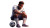 Praying Soccer Player Vinyl Car Decal Sticker – Waterproof & UV-Resistant 8"
