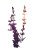 Wildflowers At Sunset Vinyl Car Decal Sticker – Waterproof & UV-Resistant 8"