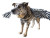 Mythical Canine Hybrid Vinyl Car Decal Sticker – Waterproof & UV-Resistant 8"