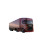 Red European Truck V2 Vinyl Car Decal Sticker – Waterproof & UV-Resistant 8"
