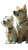 Ghibli Puppies Vinyl Car Decal Sticker – Waterproof & UV-Resistant 8"