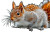 Winter Squirrel Vinyl Car Decal Sticker – Waterproof & UV-Resistant 8"
