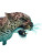Roaring Leopard With Bonefish Vinyl Car Decal Sticker – Waterproof & UV-Resistant 8"