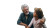 Happy Family Gathering Vinyl Car Decal Sticker – Waterproof & UV-Resistant 8"