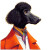 Fashionable Poodle Sketch Vinyl Car Decal Sticker – Waterproof & UV-Resistant 8"