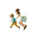 Joyful Dance Magnolias Vinyl Car Decal Sticker – Waterproof & UV-Resistant 8"