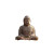 Zen Buddha Statue Vinyl Car Decal Sticker – Waterproof & UV-Resistant 8"