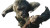 Enraged Ape Attack Vinyl Car Decal Sticker – Waterproof & UV-Resistant 8"