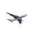 Cargo Airplane Flying Vinyl Car Decal Sticker – Waterproof & UV-Resistant 8"