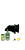 Cocktail Cat Art Vinyl Car Decal Sticker – Waterproof & UV-Resistant 8"
