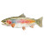 Sea Rainbow Trout Vinyl Car Decal Sticker – Waterproof & UV-Resistant 8"