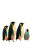 Naive Penguins Moonlight Vinyl Car Decal Sticker – Waterproof & UV-Resistant 8"