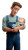 Happy Father Cartoon Vinyl Car Decal Sticker – Waterproof & UV-Resistant 8"