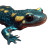 Spotted Salamander Vinyl Car Decal Sticker – Waterproof & UV-Resistant 8"