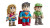 Super Friends Vinyl Car Decal Sticker – Waterproof & UV-Resistant 8"