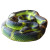 Coiled Green Snake Vinyl Car Decal Sticker – Waterproof & UV-Resistant 8"