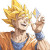Super Saiyan Eth Vinyl Car Decal Sticker – Waterproof & UV-Resistant 8"