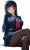 Anime Waifu V2166 Vinyl Car Decal Sticker – Waterproof & UV-Resistant 8"